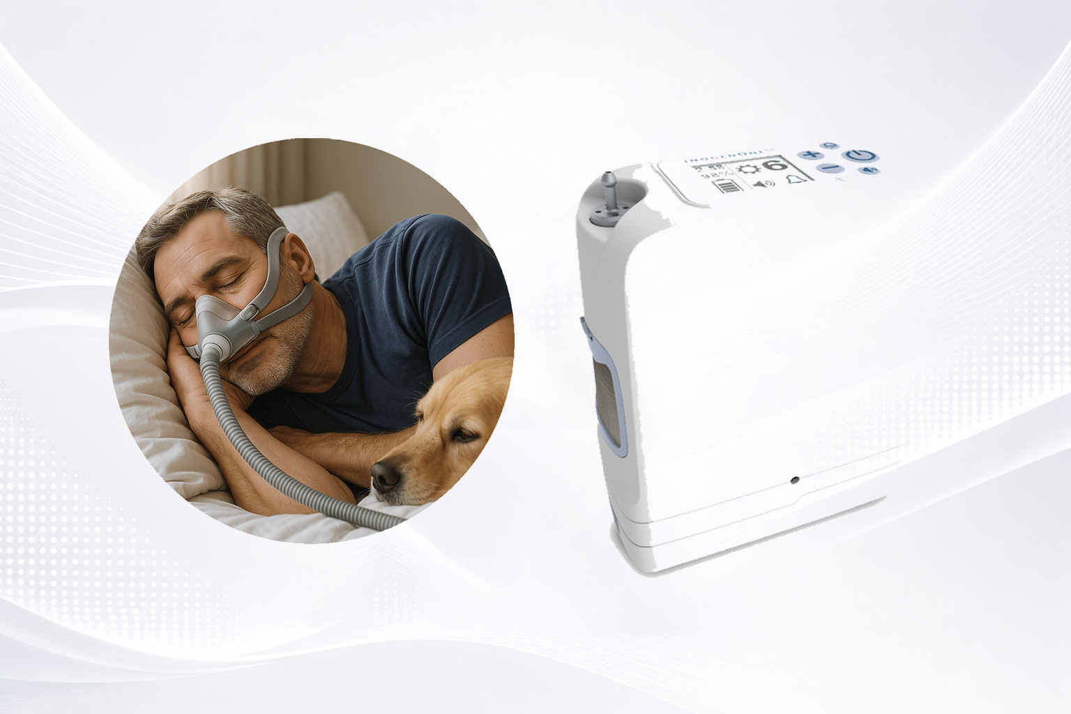 Oxygen and respiratory care equipment for patient support